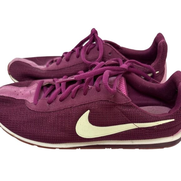 Nike Womens Running Shoes Size 11 Berry & Pink Mesh - Picture 6 of 11